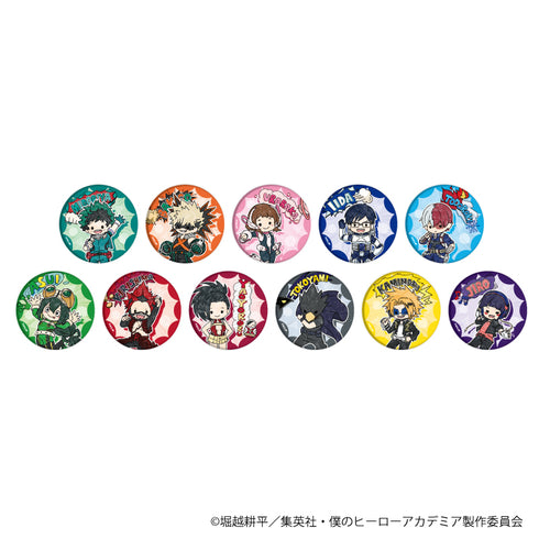 『僕のヒーローアカデミア』缶バッジ 17/BOX (全11種)(POP Artイラスト)